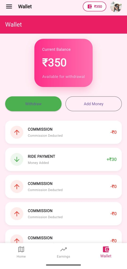 Pilot wallet preview